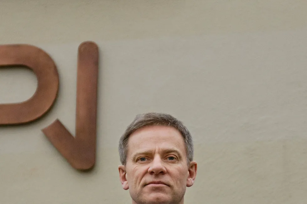 Detained: PetroNor chief executive Knut Sovold is detained in Oslo