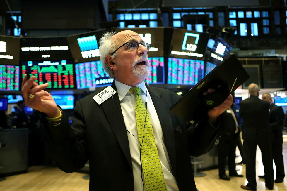 Oil price: Brent crude ended the session up 55 cents, or 1%, at $56.34 a barrel