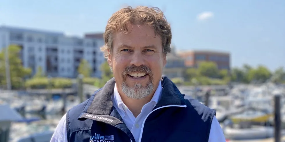 Villa Seafood President Geir Myklebust.