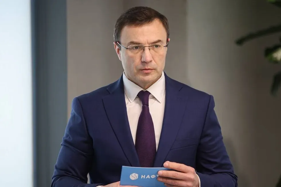 Ukraine's Naftogaz executive board chairman, Roman Chumak.