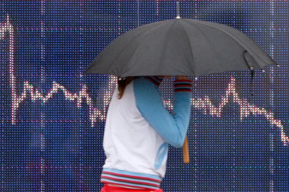 Shares in Global Petroleum tumbled in London on Monday as executive chairman quits.