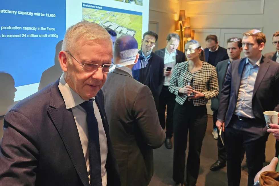 Bakkafrost CEO Regin Jacobsen.