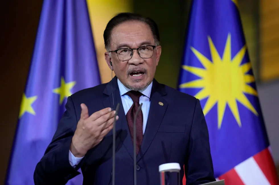 Malaysian Prime Minister Anwar Ibrahim