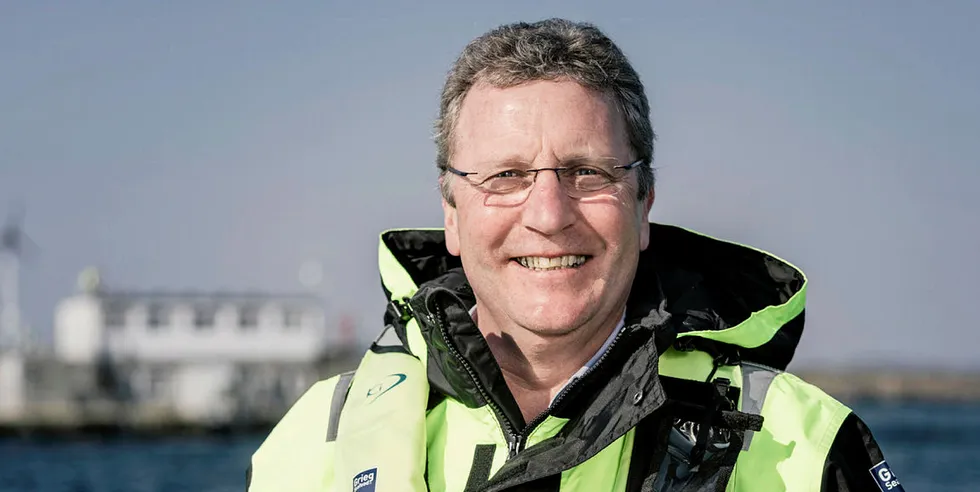 Grieg Seafood CEO Andreas Kvame.