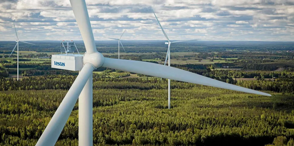CGI of Vestas V172 turbine