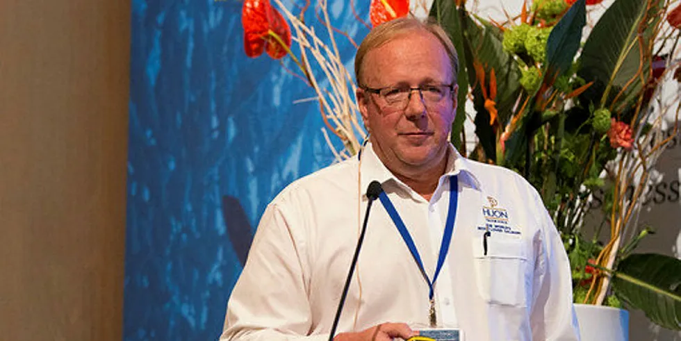 Huon Aquaculture CEO Peter Bender.