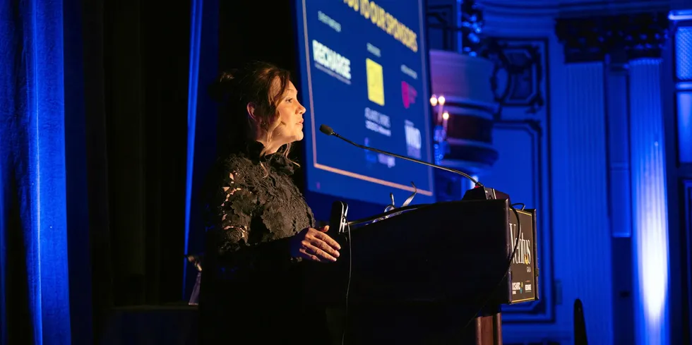 Oceantic Ventus awards. Liz Burdock, Oceantic CEO