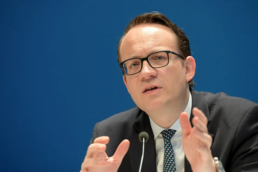 RWE CEO Markus Krebber.