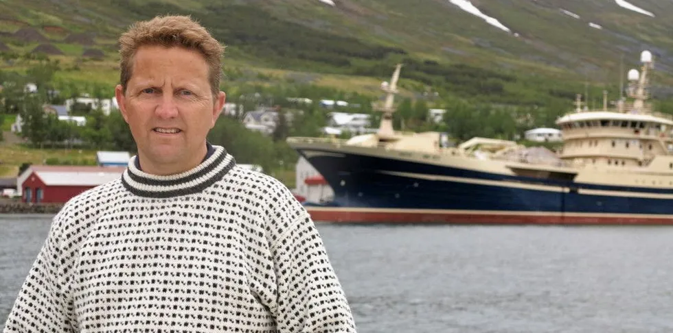Gunnthor Ingvason, CEO of Sildarvinnslan.