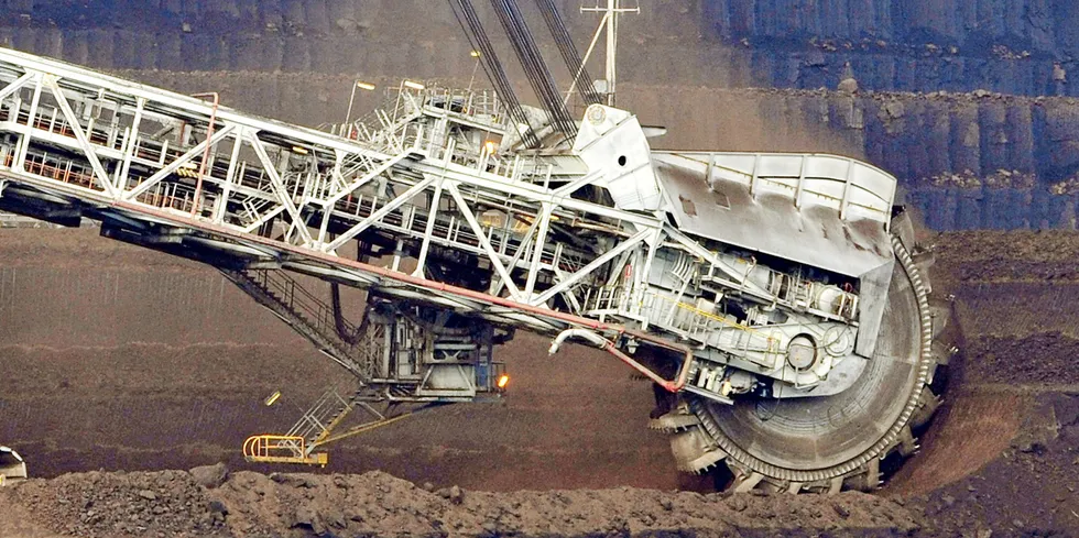 Loy Yang Open Cut coal mine in the Latrobe Valley, 150km east of Melbourne