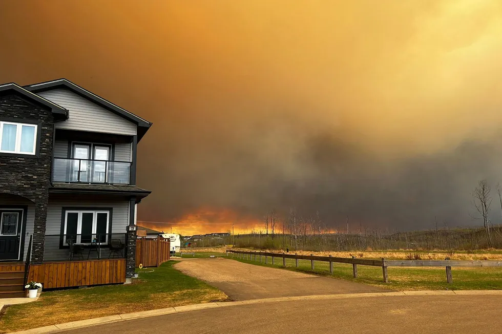 Canada's oil sands capital of Fort McMurray in Alberta was partly evacuated in 14 May 2024 after being threatened by wildfires, eight years after a devastating fire swept through the town.