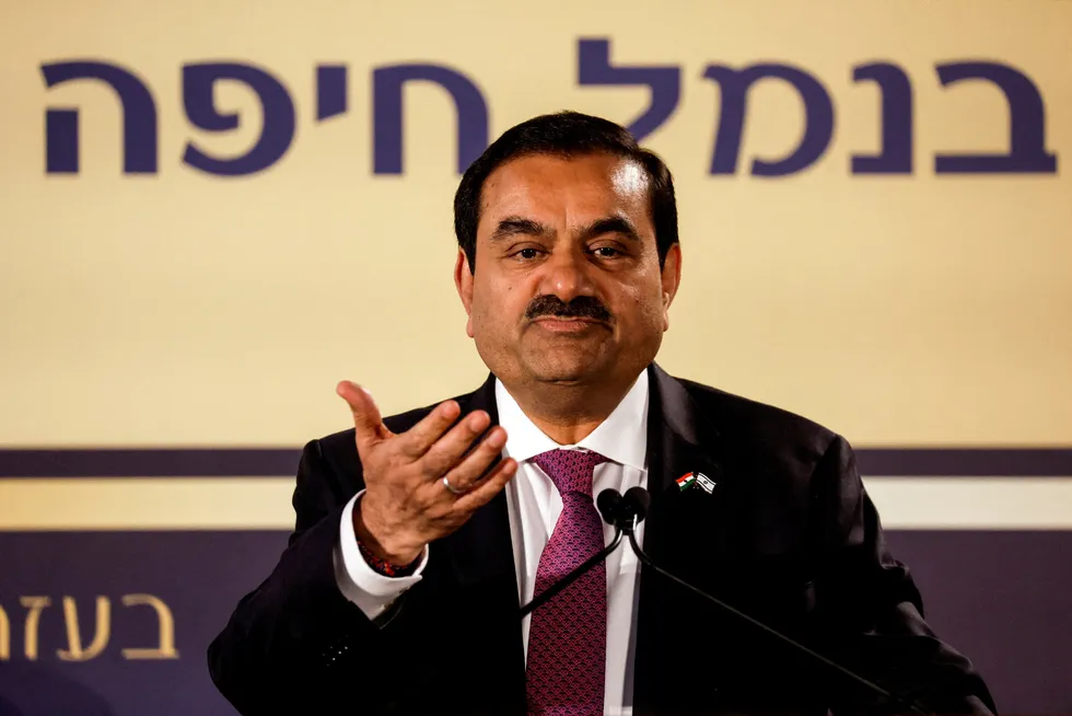 Questions asked: Indian billionaire Gautam Adani.