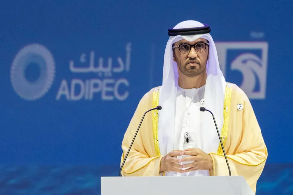 Dr Sultan Al Jaber, Chairman of Masdar.