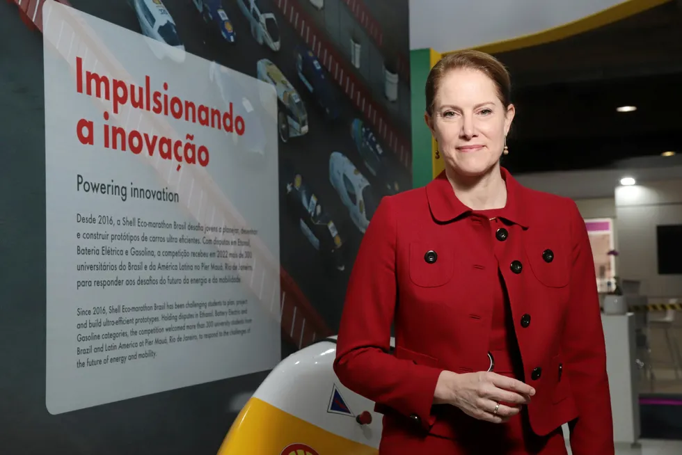 Recycling ideas: Shell upstream director Zoe Yujnovich.