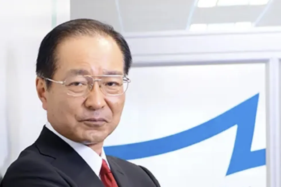 Nissui's outgoing CEO, Shingo Hamada.