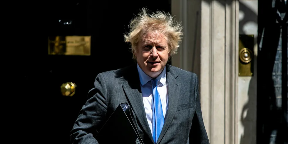Strong winds during the first quarter didn't only blow through UK Prime Minister Boris Johnson hair