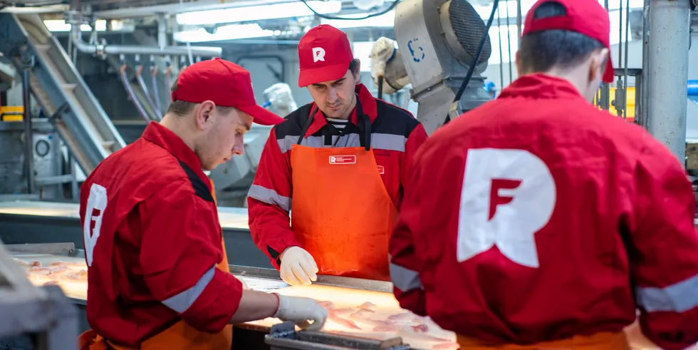 Russian Fishery Company is expanding its value-added pollock production, with surimi one of the key products.