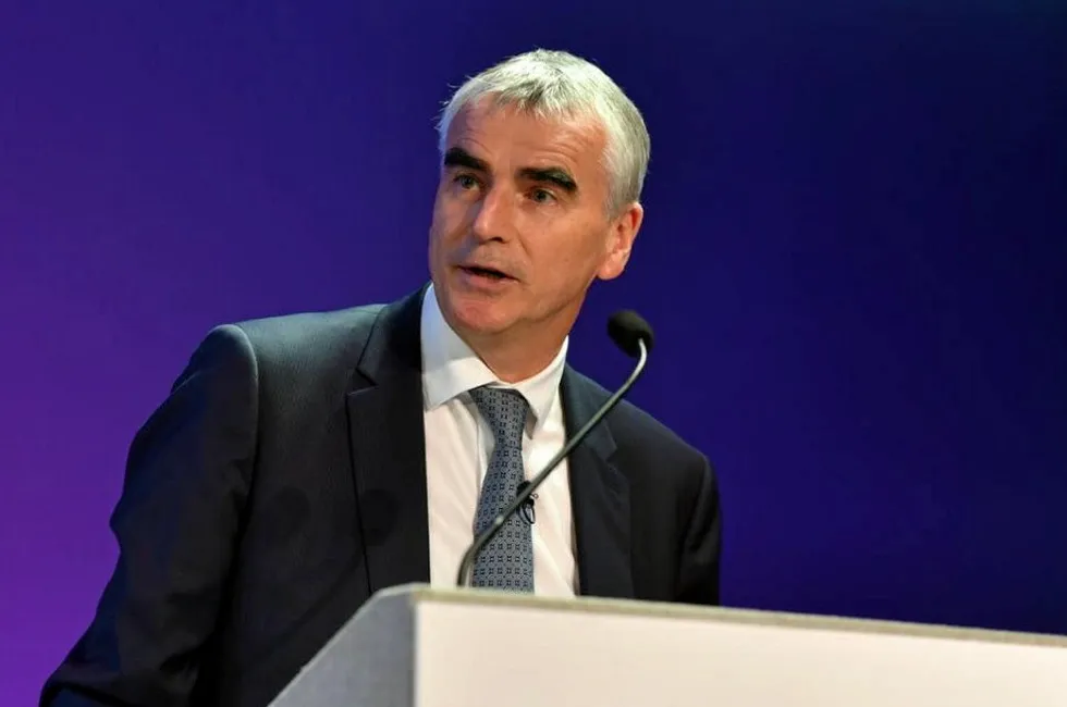 Total E&P UK upstream chief Jean-Luc Guiziou. .