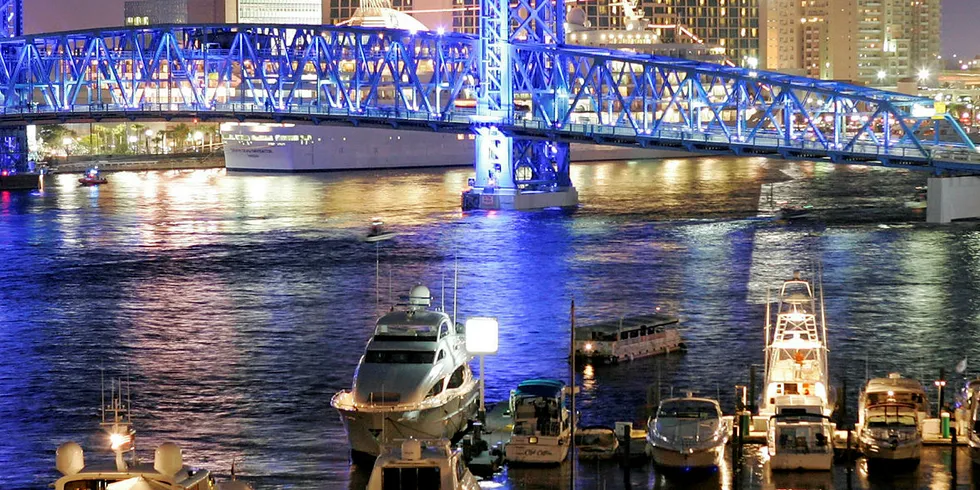 Jacksonville skyline.
