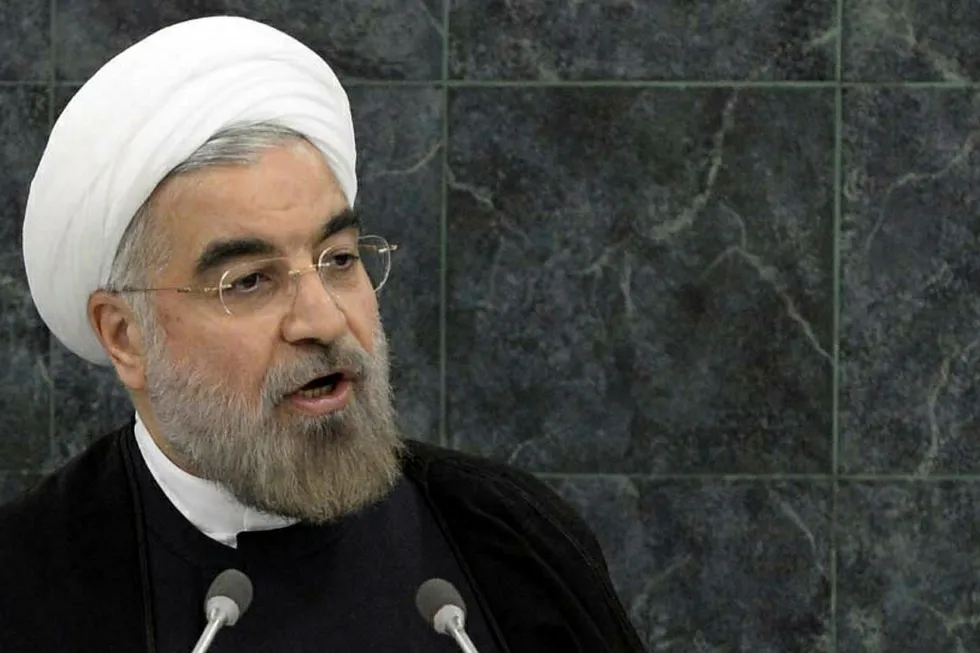 Iran's President Hassan Rouhani