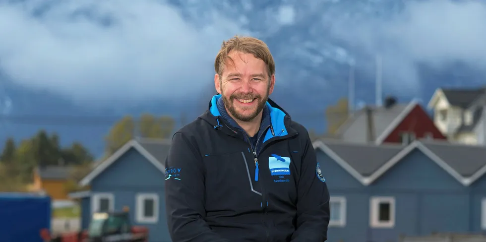Alf-Goran Knutsen, CEO Kvaroy Arctic.