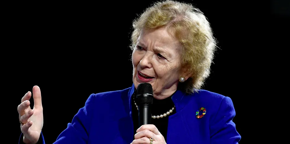 Mary Robinson, Former President of Ireland.