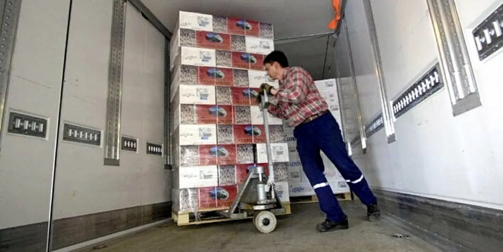 Transportation is the main concern among salmon producers this week.