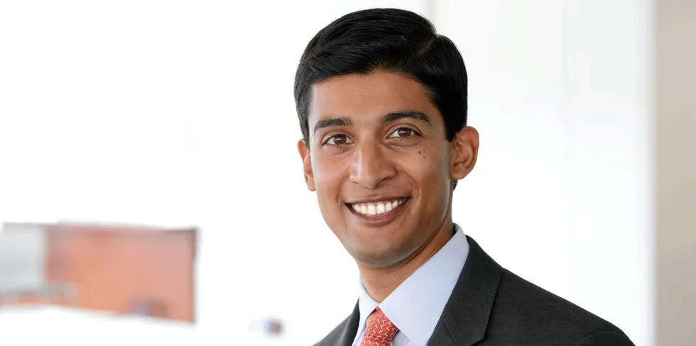 Orsted senior vice president for strategy and innovation Varun Sivaram