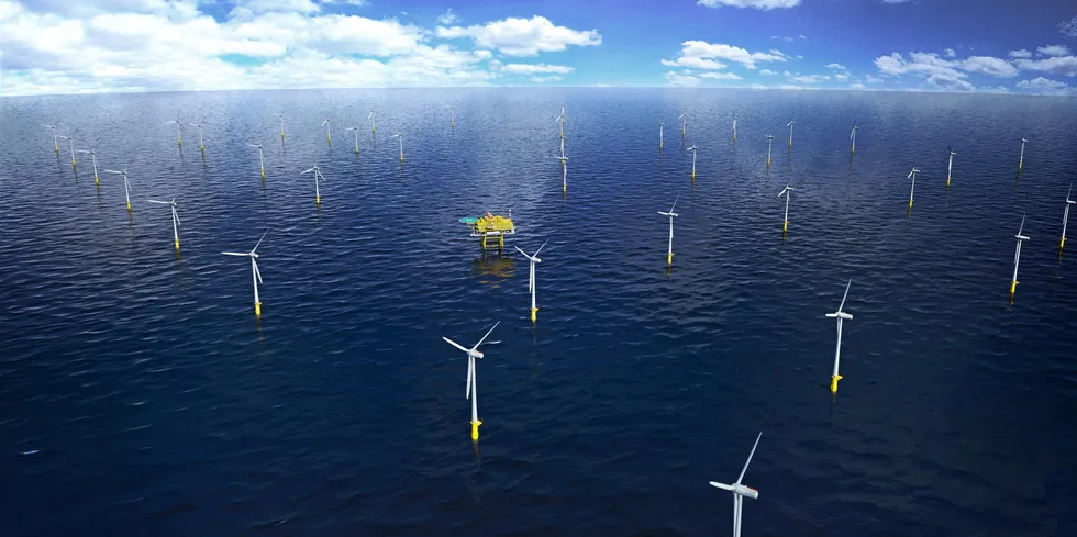A rendering of Hohe See and Albatros.