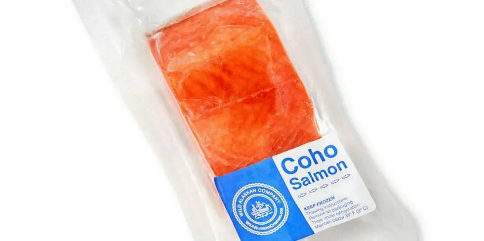 The company's coho salmon is commercially caught in the following areas: Arctic-Yukon-Kuskokwim, Bristol Bay, Alaska Peninsula, Chignik, Prince William Sound, Yakutat, Cook Inlet, Kodiak and Southeast Alaska.