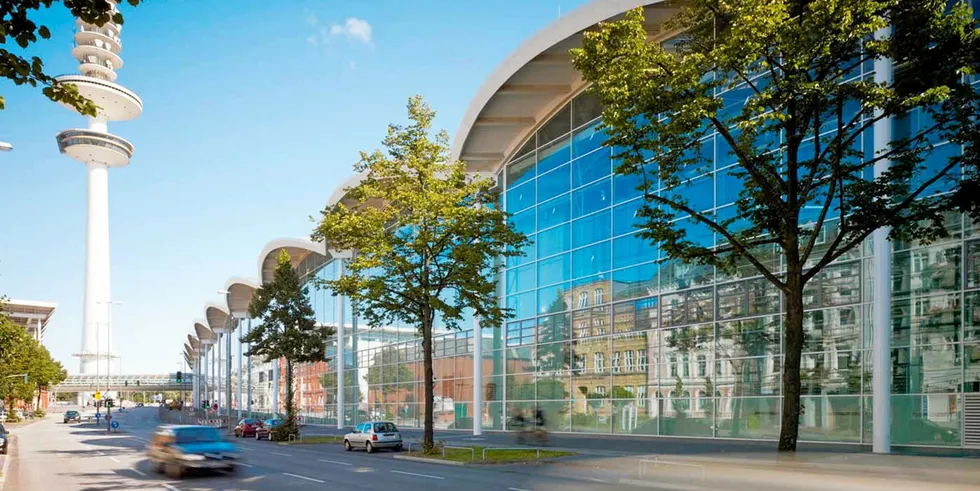 Hamburg Messe exhibition halls where WindEnergy Hamburg is slated to take place again in 2022