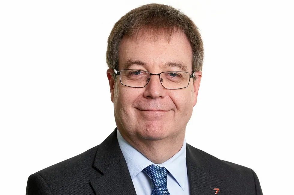 Field development: Subsea7 chief executive John Evans.