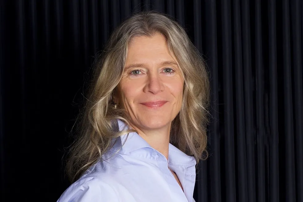 Shearwater Geoservices chief executive officer Irene Waage Basili