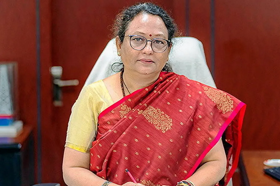 Deepwater campaign: ONGC exploration director Sushma Rawat.