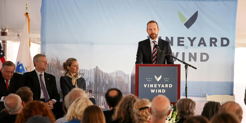 Vineyard Offshore CEO Lars Pedersen.