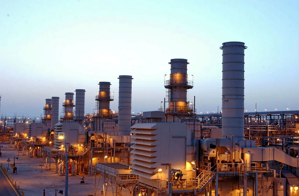 Multiple deals: An oilfield in Saudi Arabia.
