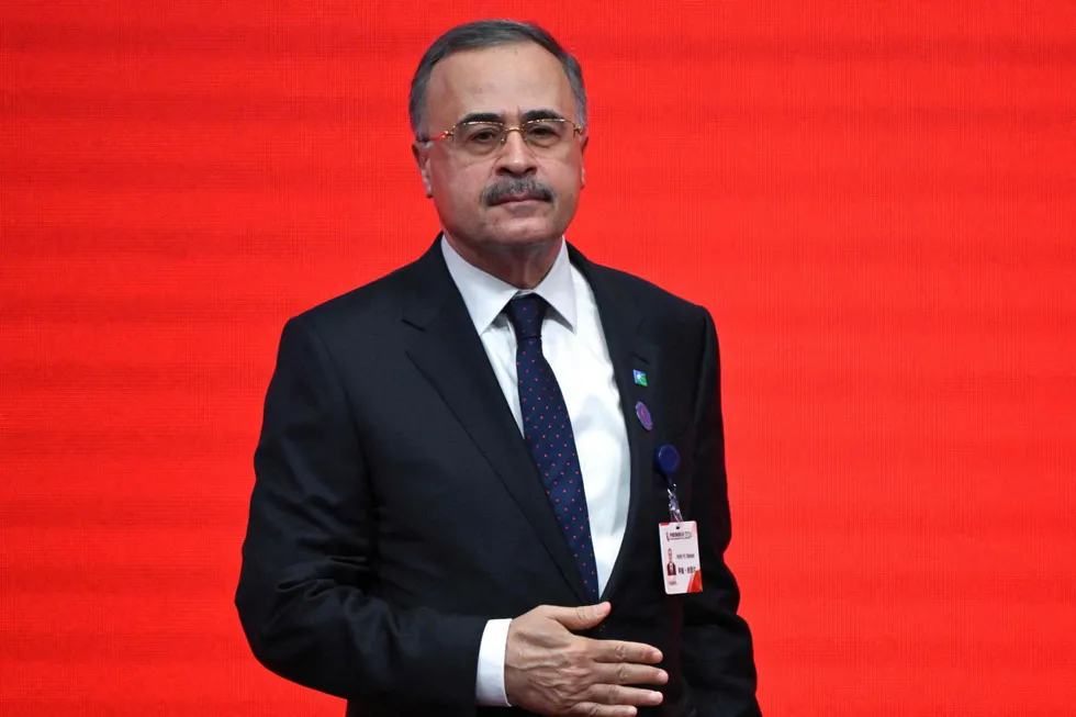 Aramco chief executive Amin Nasser.