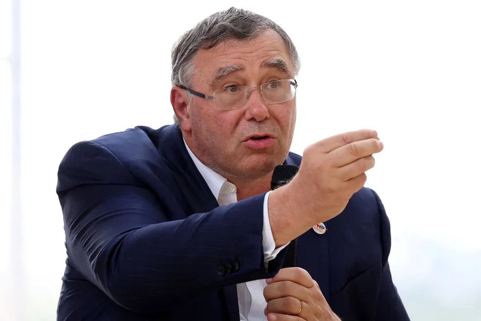 TotalEnergies chief executive Patrick Pouyanne.