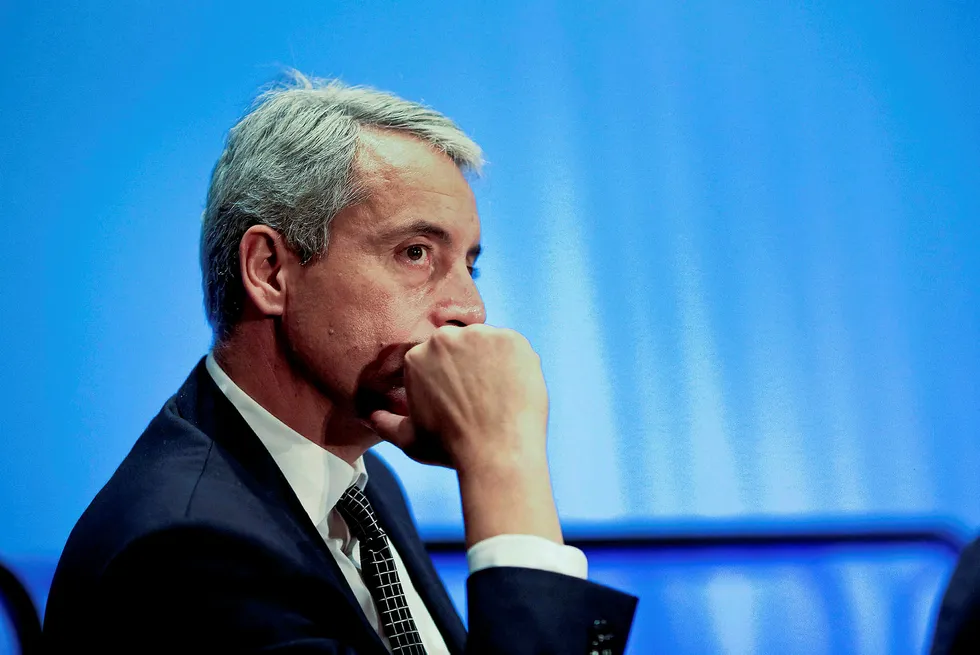 Back in Brazil: SBM Offshore chief executive Bruno Chabas