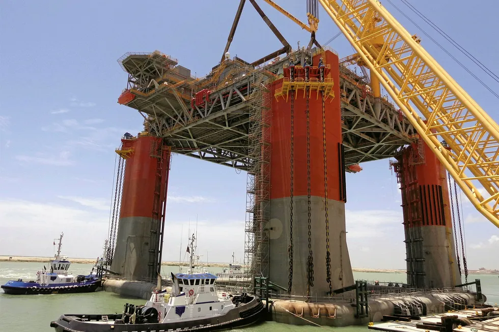 Exmar design: Opti-Ex hull design used for Delta House platform