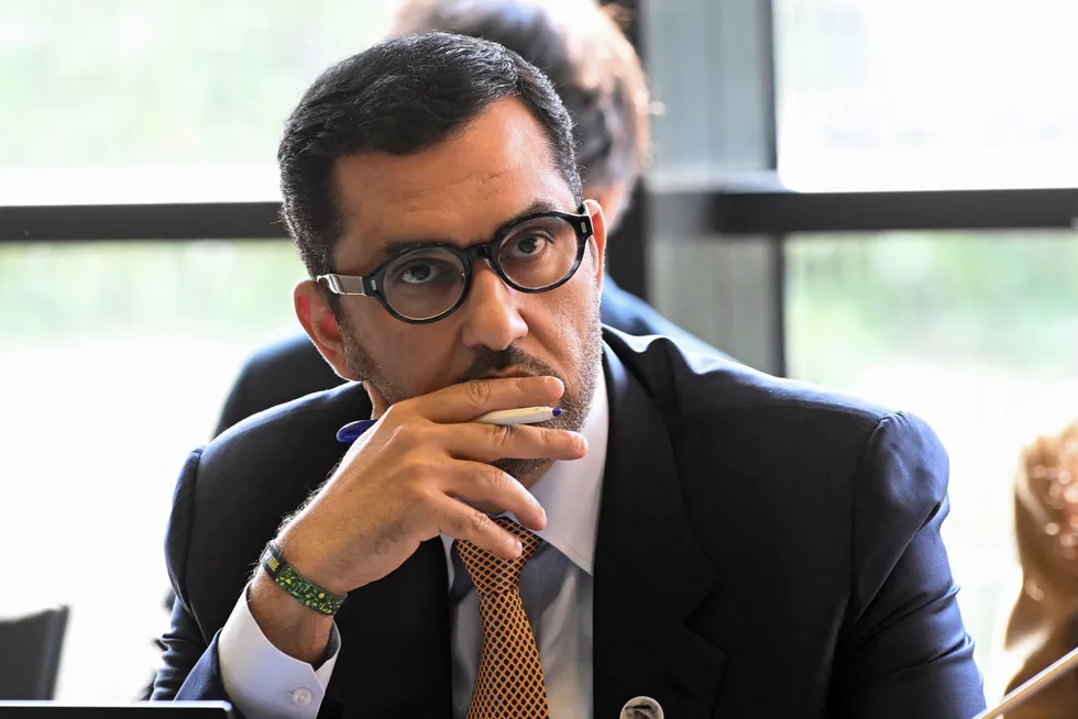 LNG plans: Adnoc group chief executive Sultan Ahmed Al Jaber.