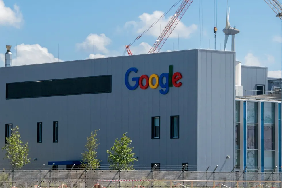 A Google data center in the Netherlands.