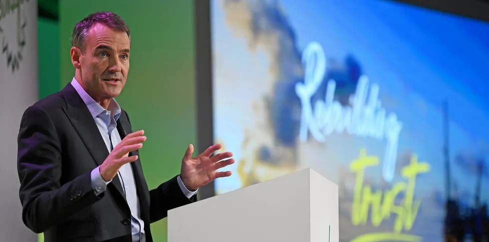 BP CEO Bernard Looney.