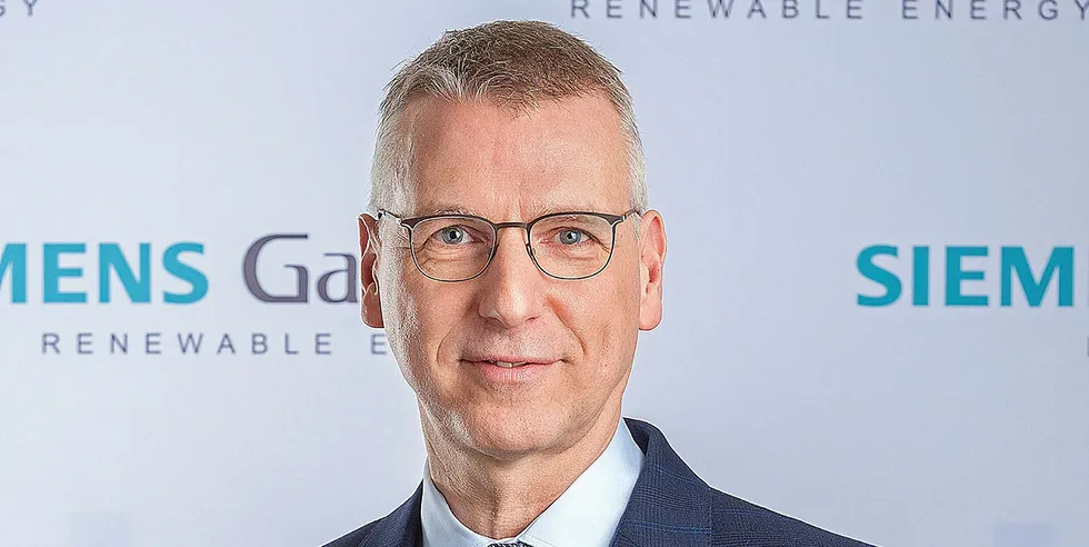 Siemens Gamesa Denmark managing director Andreas Nauen