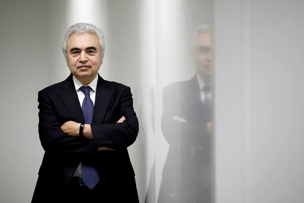 Alarmed:: International Energy Agency executive director Fatih Birol