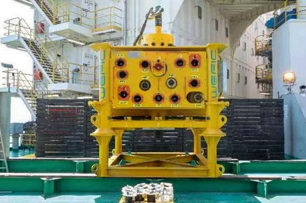 Shallow-water first: China's shallow water subsea tree - JZ31-1SPS is now producing at Bohai Bay