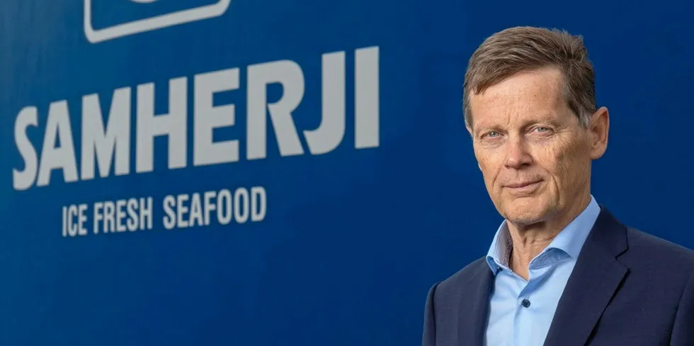 Samherji CEO Thorsteinn Mar Baldvinsson is pleased the company's land-based farm can move forward.