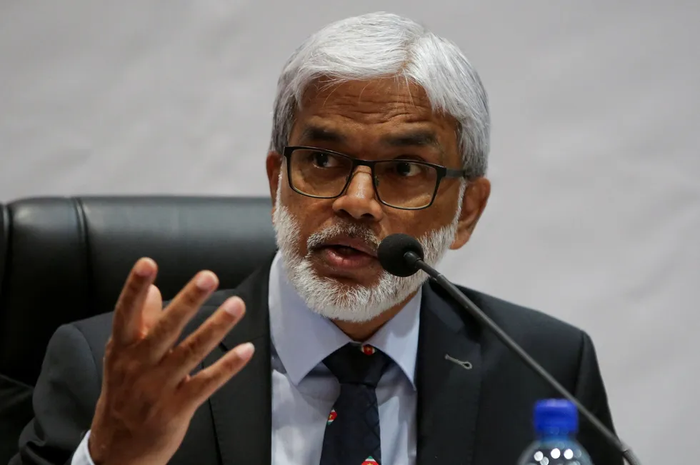 Confident: Staatsolie managing director Annand Jagesar
