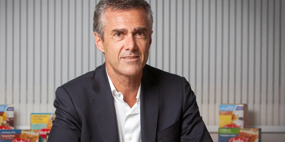 Stefan Descheemaeker, CEO of Nomad Foods, said inflation appears to be easing after a year of rising prices.