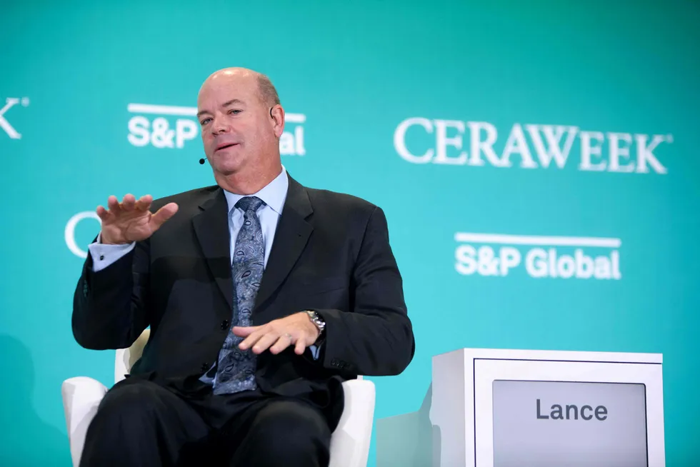 ConocoPhillips chief executive Ryan Lance.